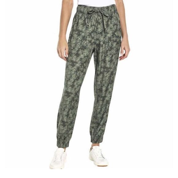 ORVIS The Perfect Travel Pant Ladies’ Tencel Jogger Digital Camo Green Sz XL NWT - Picture 1 of 8